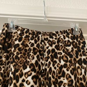 Leopard Maxi Skirt